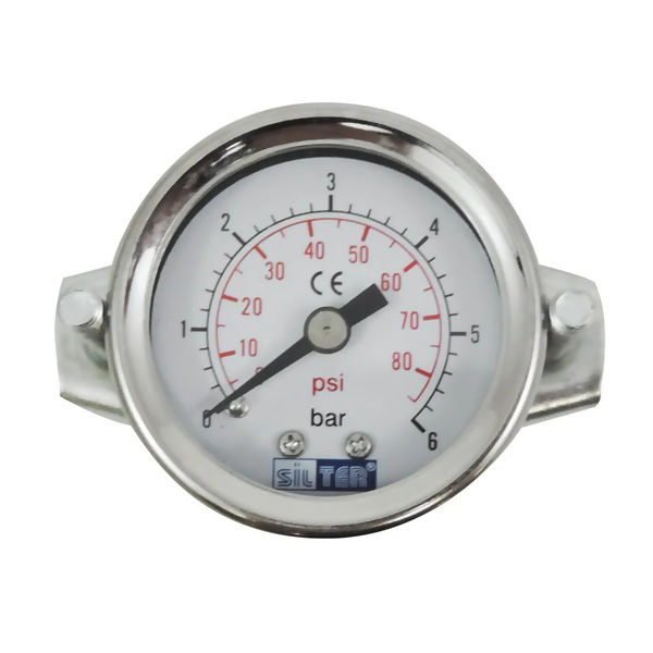 Manômetro de Temperatura da Caldeira 14165 turco 0-6 BAR (Ø41MM)