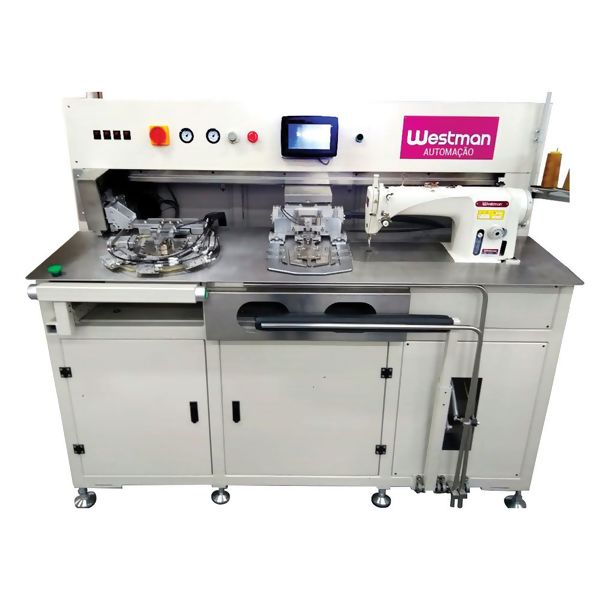 Máquina Eletrônica de Pregar Bolso e Vincagem a Frio WS-320T - Westman