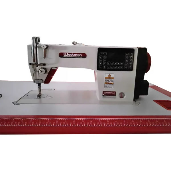 Máquina Reta Eletrônica Com Motor de Passo e Ponto Decorativo W-5 DC/L Westman