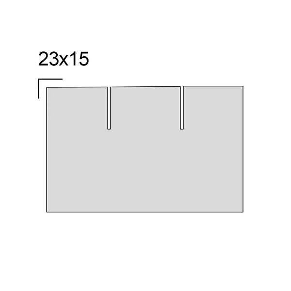 Rolo Etiqueta 23x16mm para Etiquetadora ML-2316 com 10 rolos - Westpress